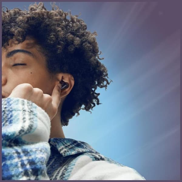 Motorola Moto Buds In-Ear Hovedtelefoner Bluetooth ANC 500 - Sort Svart
