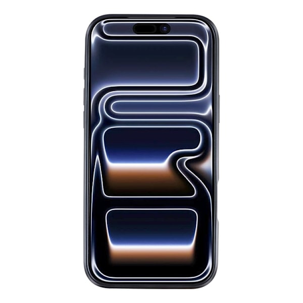KIGC Mobilskal till iPhone 17 Pro Electroplating PC + TPU + PU - Grå Grå