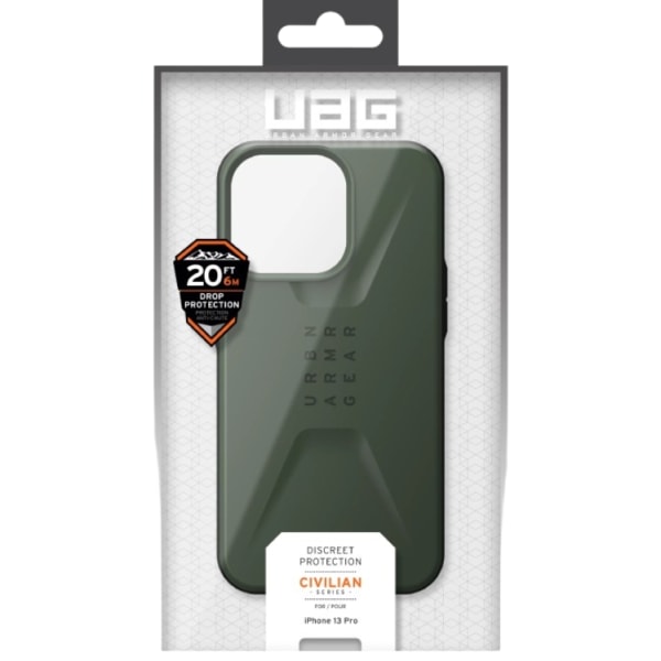 UAG iPhone 13 Pro Mobiskal Civilian - Grön