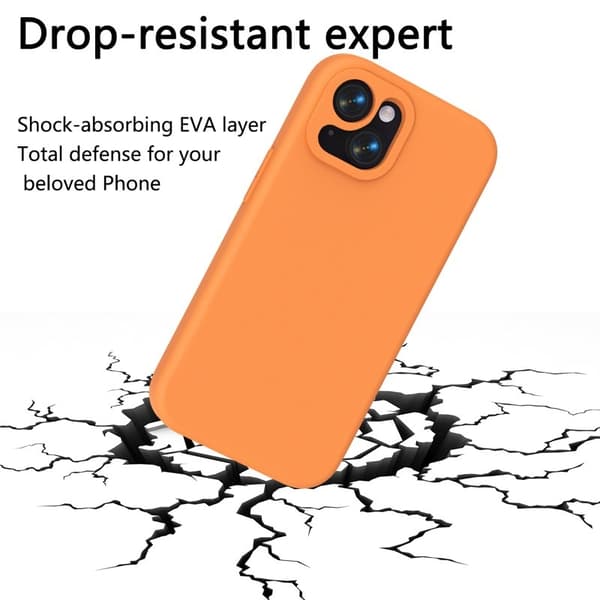 Mobilskal till iPhone 14/13 Shockproof EVA Skydd - Orange Orange