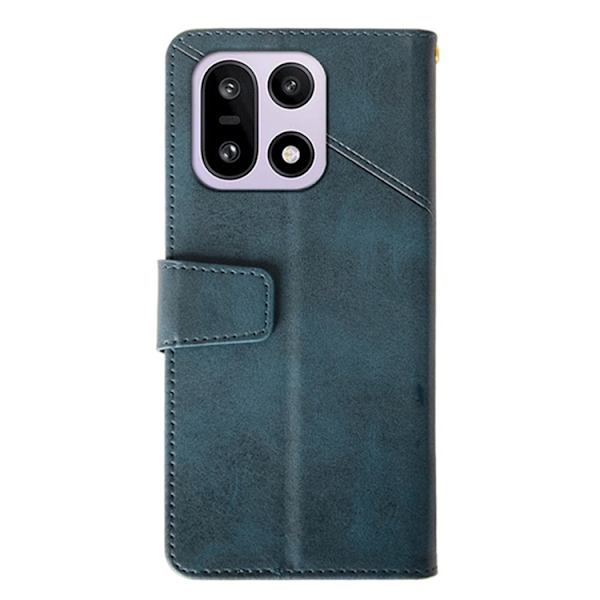 IDEWEI OnePlus 15 5G Plånboksfodral Calf Texture Konstläder - Blå Blå