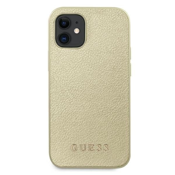 Guess Skal iPhone 12 Mini Iridescent - Guld Gul
