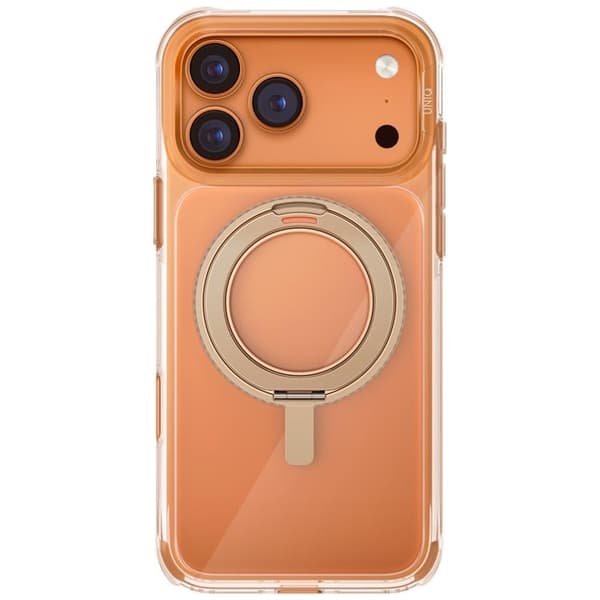 UNIQ Mobilskal till iPhone 17 Pro Max Swivix 360 Rotating Kickstand - Guld Guld