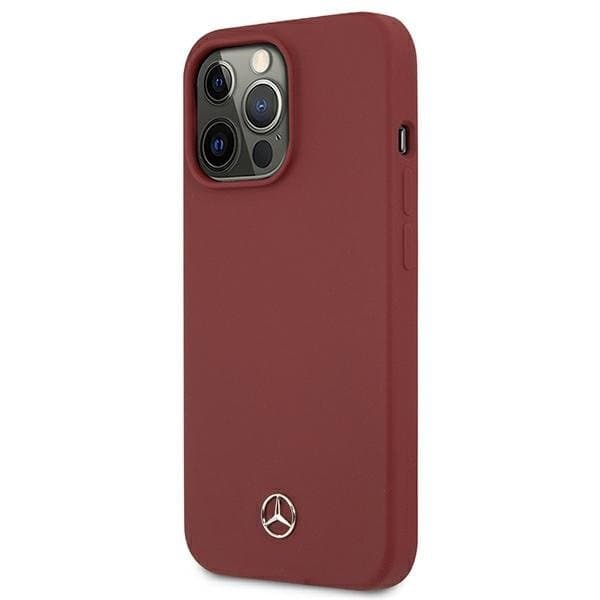 Mercedes Silicone Line Skal iPhone 13 Pro / 13 - Röd Röd