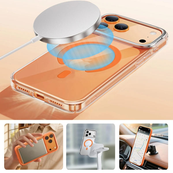 Tech-Protect MagSafe Magnetic Ring MMP-200 Cosmic Orange
