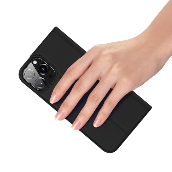 Dux Ducis Skin Series Plånboksfodral iPhone 13 Pro - Svart Svart