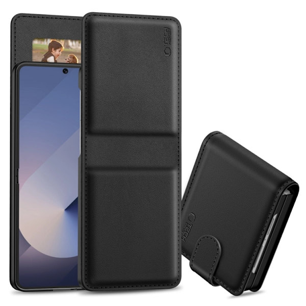 Tech-Protect Galaxy Z Flip 7 Pung Etui - Sort Svart