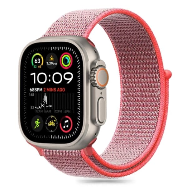 Tech-Protect Apple Watch (40/41/42mm) Armband Nylon - Hot Rosa Rosa