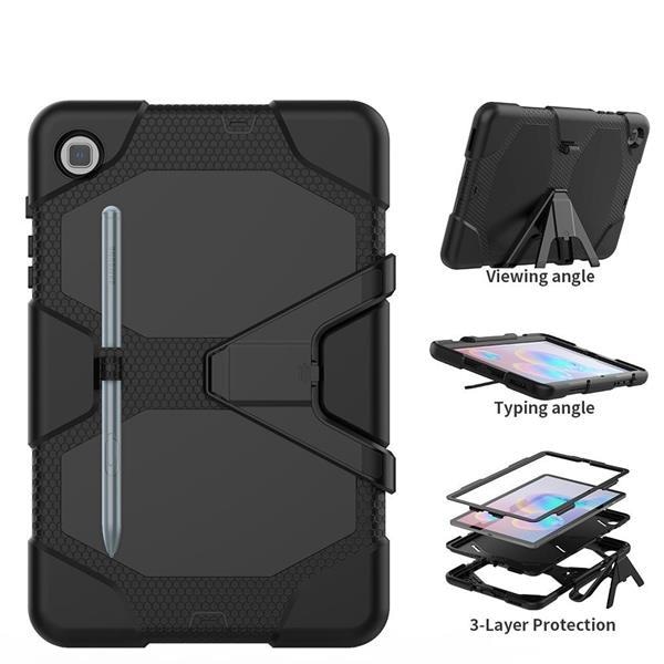 Galaxy Tab S6 Lite (2020/2022) Shall Survive 10.4 – musta Black