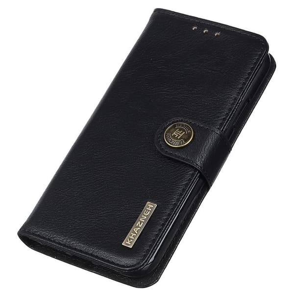 KHAZNEH iPhone 14 Pro Max Plånboksfodral Retro - Svart Svart