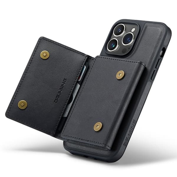 DG.MING M5 Series Mobilskal till iPhone 15 Magnetiskt Svart