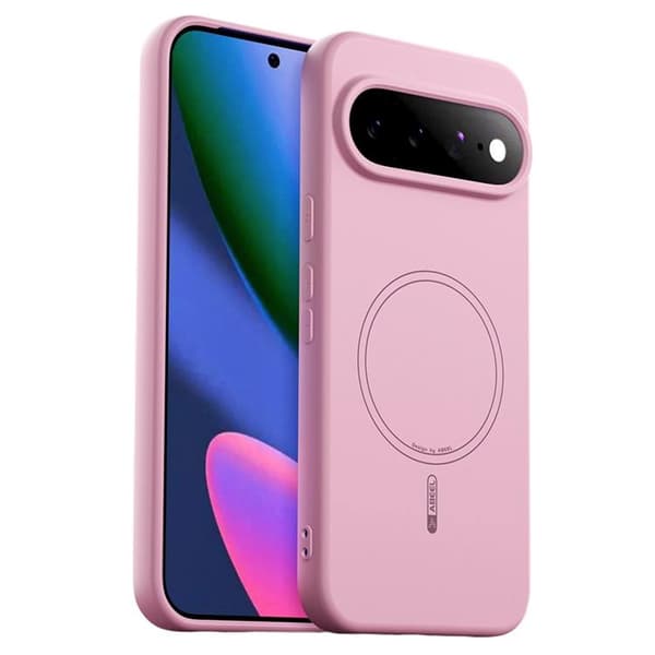 ABEEL Mobilskal för Google Pixel 11 Pro XL MagSafe Skin Touch - Rosa