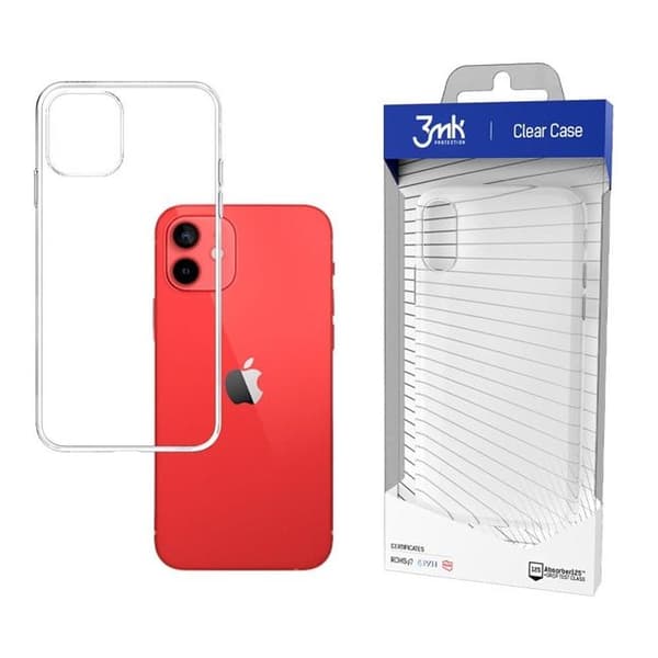 3MK Clear Cover Apple iPhone 12 Mini - Transparent Transparent