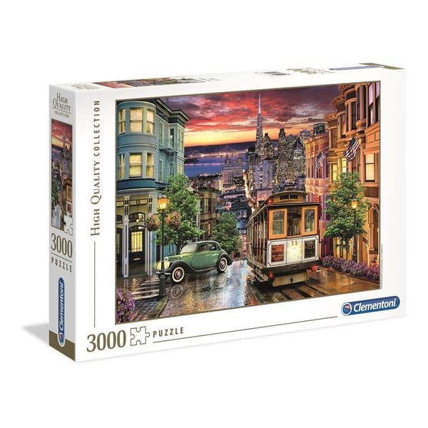 CLEMENTONI Pussel 3000 Pcs High Quality Collection San Francisco
