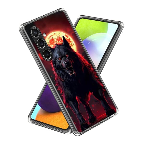 Mobilskal för Samsung Galaxy S26 Plus Shockproof TPU - Svart Wolf