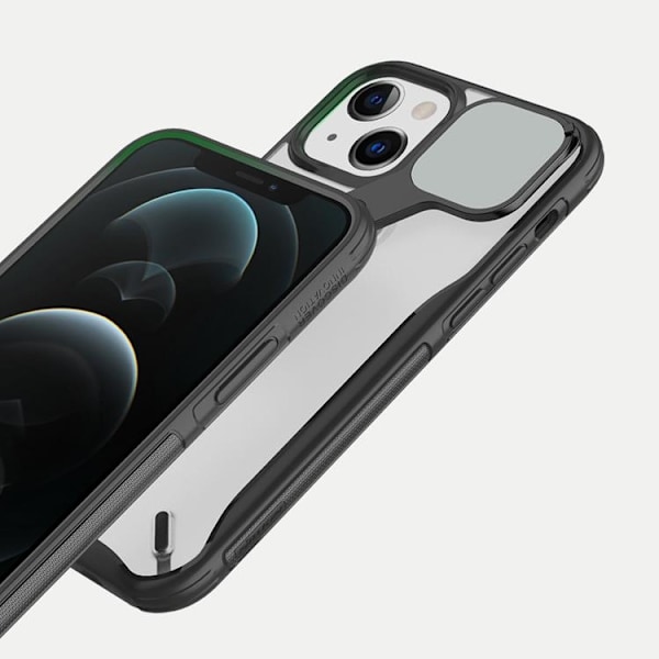 Nillkin Cyclops Foldable Stand Skal iPhone 13 - Svart Svart