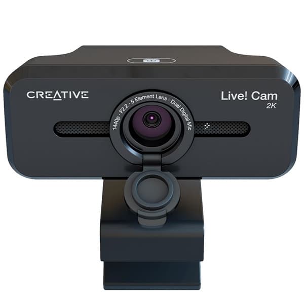 Creative Webbkamera QHD Sync V3 2K - Svart Svart