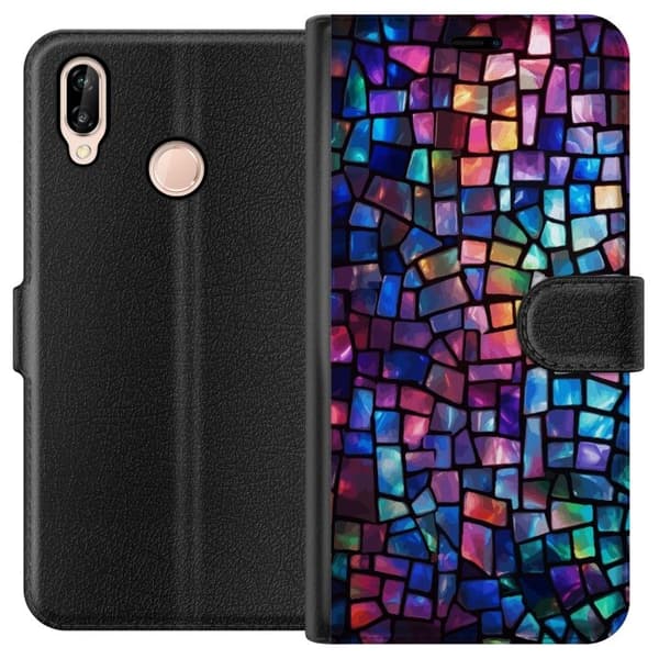 Pung Taske til Huawei P20 lite med Disco
