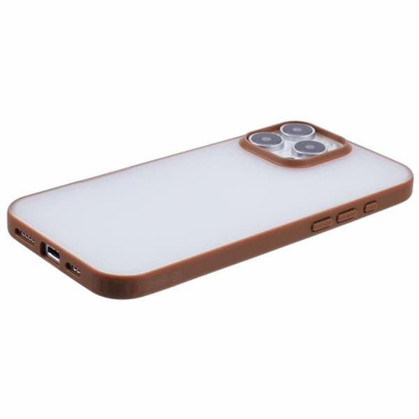 X-LEVEL Mobilskal till iPhone 16 Pro Max PC+TPU Frosted Guld