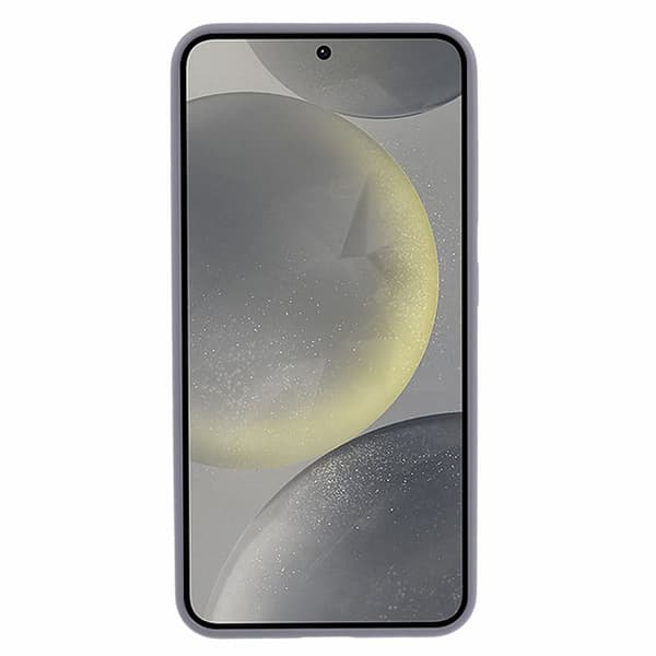 X-LEVEL Mobilskal till Samsung Galaxy S24+ Slim PU Läder + Hård PC Grå