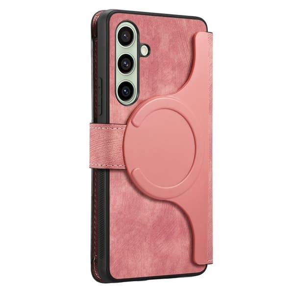 CASENEO MW-02 Plånboksfodral för Samsung Galaxy S24 - Konstläder - Rosa