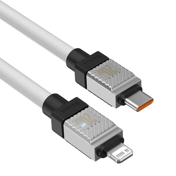 Baseus USB-C-Lightning-kaapeli 20W 1m - valkoinen