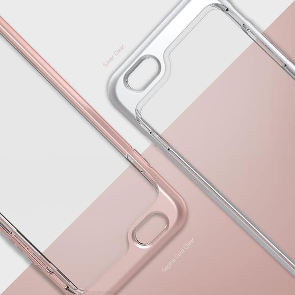 Caseology SkyFall Taske Cover til Apple iPhone 6 (S) Plus - Sølv Silver