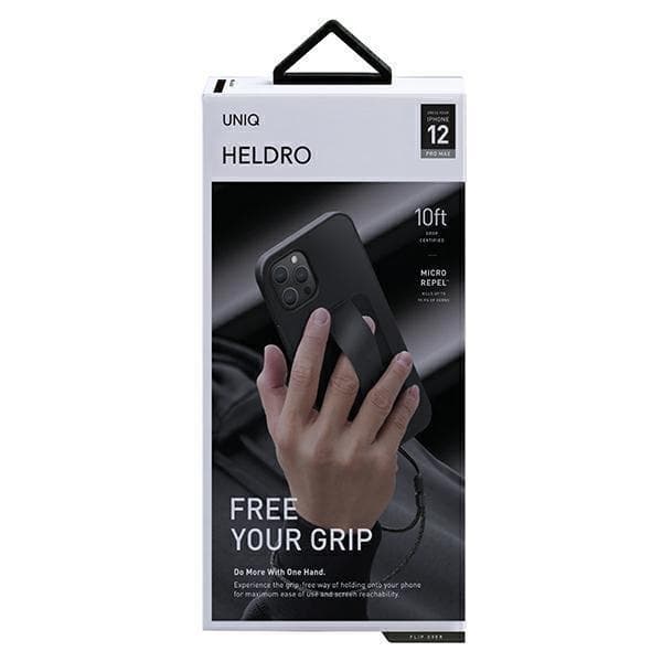 UNIQ Heldro Skal iPhone 12 Pro Max - Svart Black