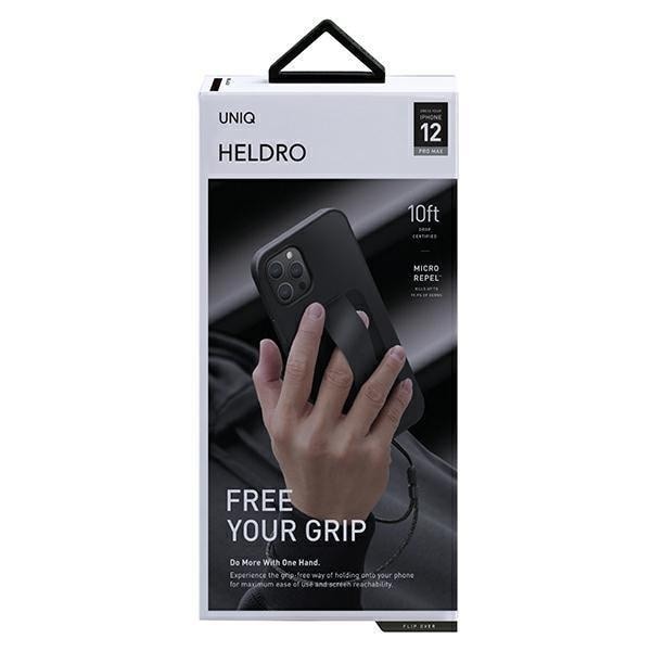 UNIQ Heldro Skal iPhone 12 Pro Max - Svart Svart