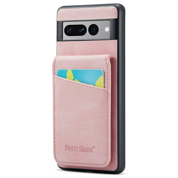 FIERRE SHANN Google Pixel 8 Pro Fodral PU+TPU - Rosa