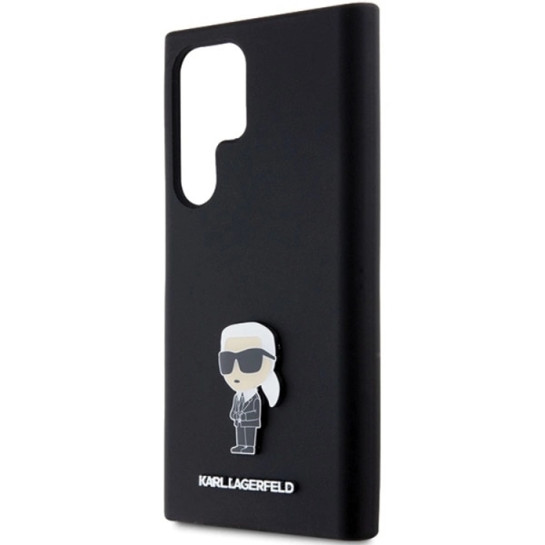Karl Lagerfeld Galaxy S23 Ultra Mobile Case Silikone Iconic Metal P