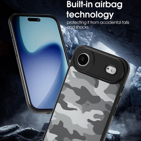 IBMRS Mobilskal till iPhone Air Anti-Fall Soft - Svart Svart