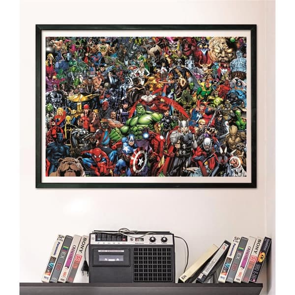 CLEMENTONI Puslespil 1000 Stk Umuligt CB Marvel Avengers