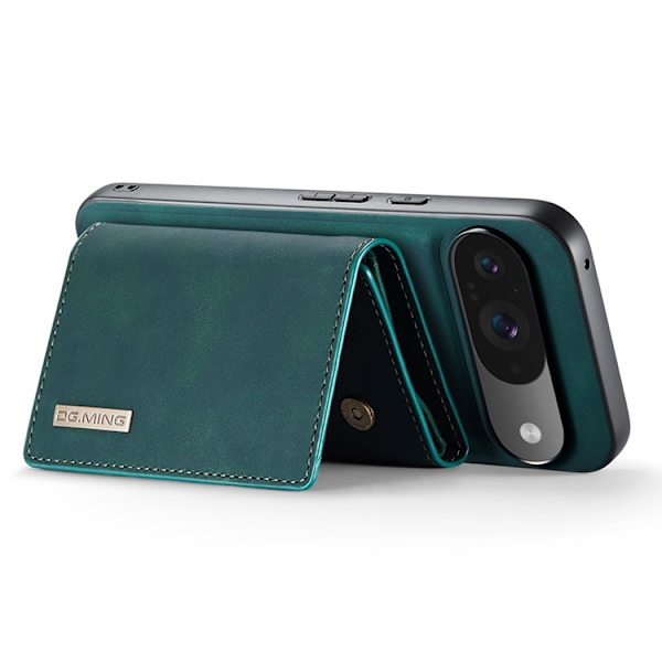 DG.MING Google Pixel 10 Pro/10 Plånboksfodral Detatchable M1 Grön