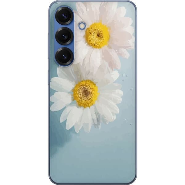 Taske til Samsung Galaxy S25+ med sommerblomster