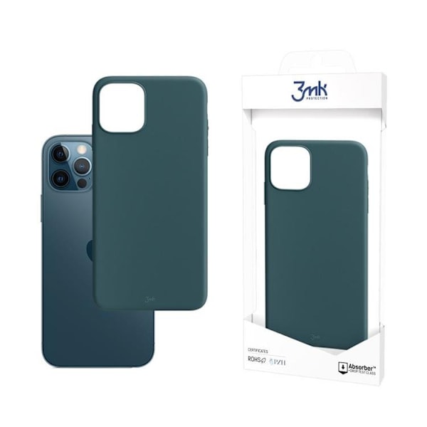 3MK iPhone 12/12 Pro Skal Libbsticka Matt - Grön Grön