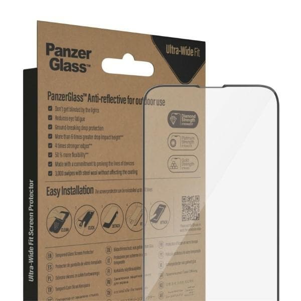 PanzerGlass iPhone 14/13 Pro Max Skärmskydd Anti-reflective - Transp