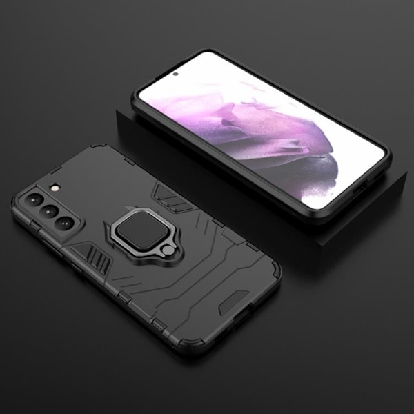 Ring Holder Kickstand Skal Galaxy S22 Plus 5G - Svart Svart