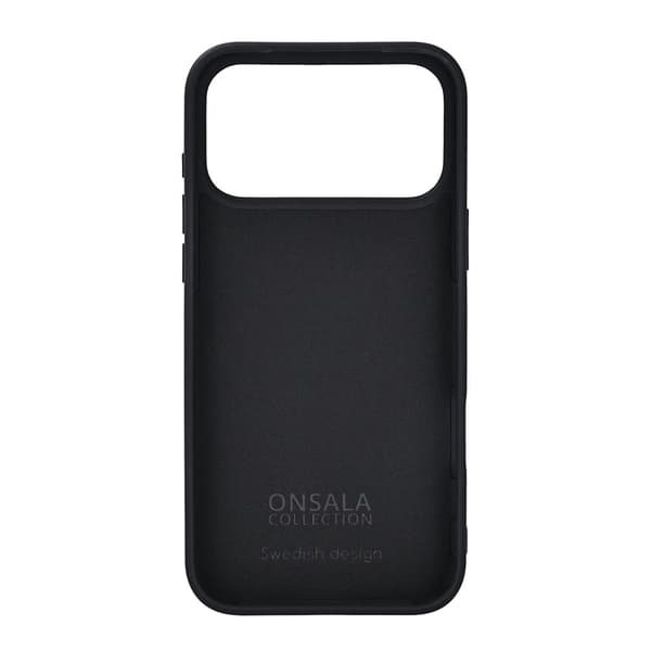 ONSALA Mobilskal till iPhone 17 Pro Max med Silikonkänsla - Svart Svart