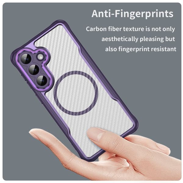 Mobilskal för Samsung Galaxy S26 Plus Magnetiskt TPU - Lila