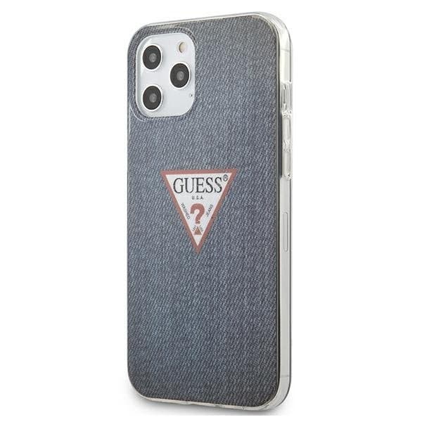 Guess iPhone 12 Pro Max Skal Jeans Collection - Navy Blå Blue