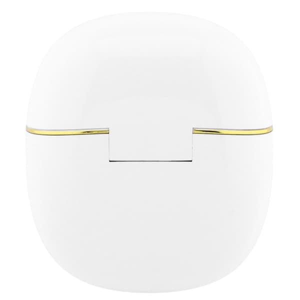Guess TWS In-Ear Hörlurar Glossy Gold Line Classic - Vit