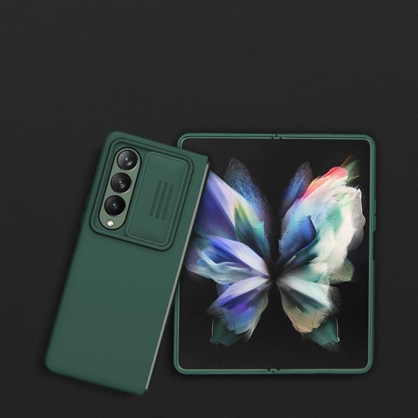 Nillkin Galaxy Z Fold 4 mobilcover CamShield Silky - Grøn