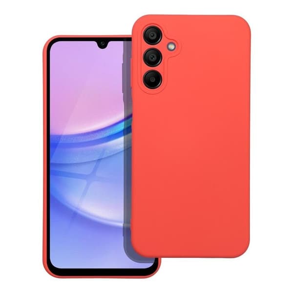 Mobilskal till Galaxy A36 5G Silikon - Peach Orange