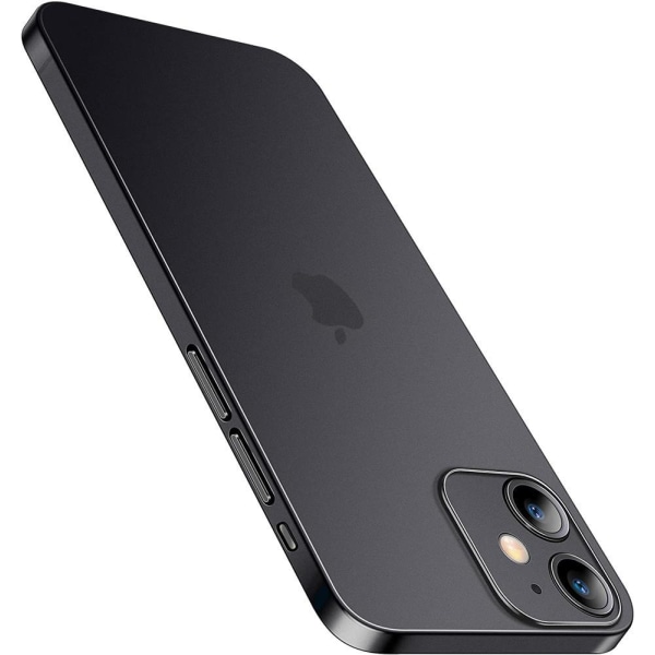 Boom Zero iPhone 12 Skal Ultra Slim - Svart Svart