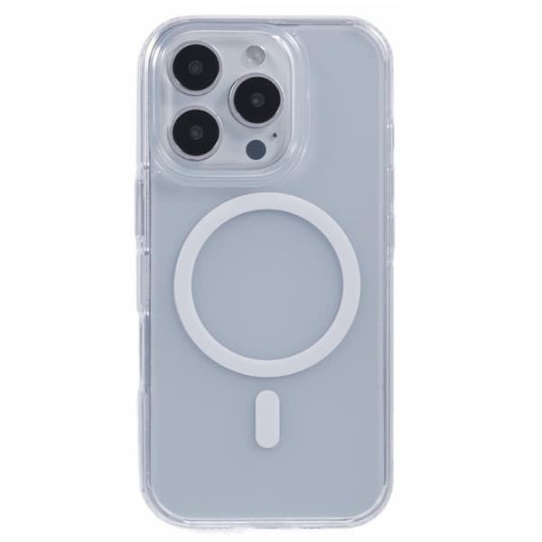 X-LEVEL Mobilskal till iPhone 16 Pro Max MagSafe PC+TPU Transparent