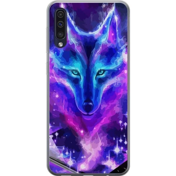 Mobilskal till Samsung Galaxy A50 med Neon Varg