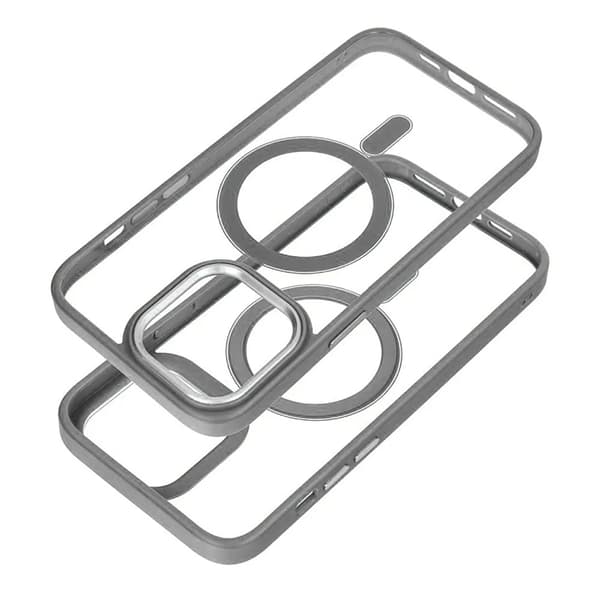 Telefontaske til iPhone 16 Pro Max Magsafe Color Edge - Titanium Grå Grå