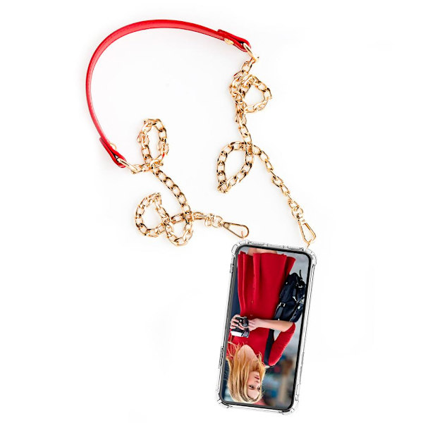 Boom Axelrem Chain/Strap - Röd Röd