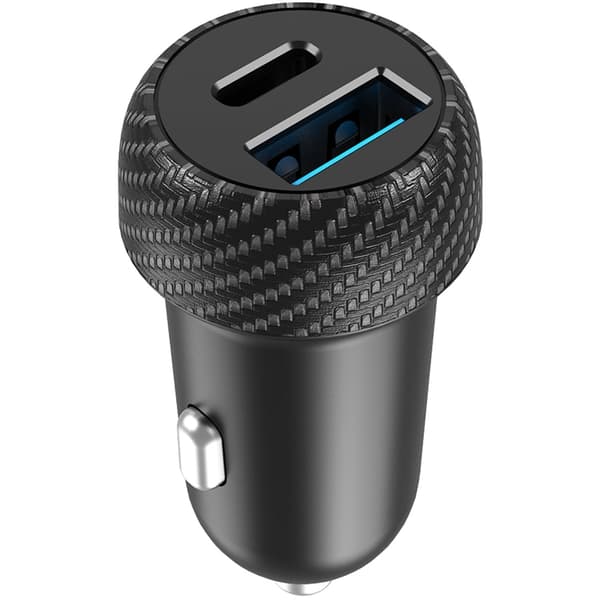 Celly Biloplader 1xUSB-C PD 1xUSB-A 45W Svart